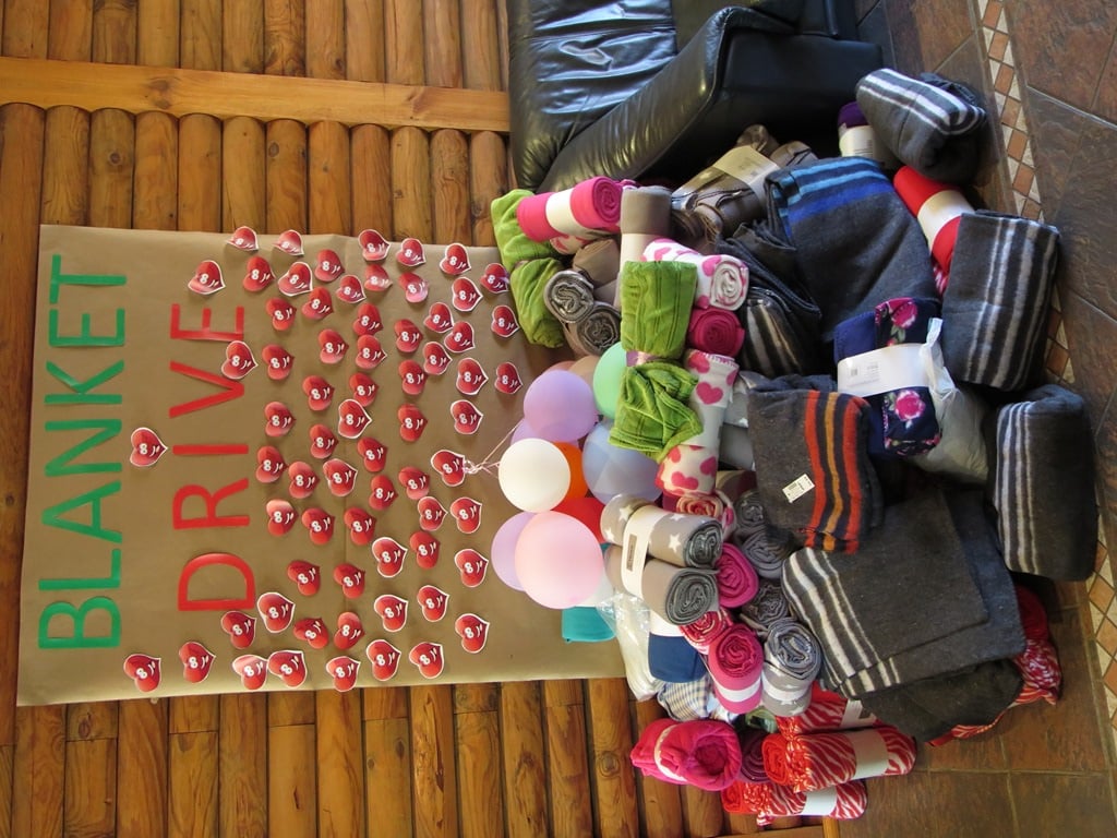 FABIans donate blankets and winter woollies to the homeless of Tshwane
