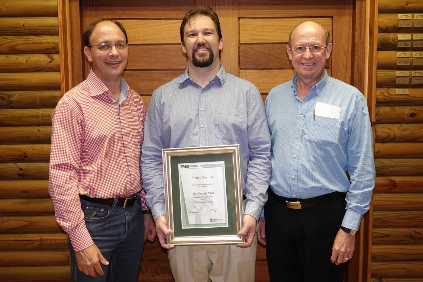 FABI’s ‘Gentle Giant’ passes his PhD
