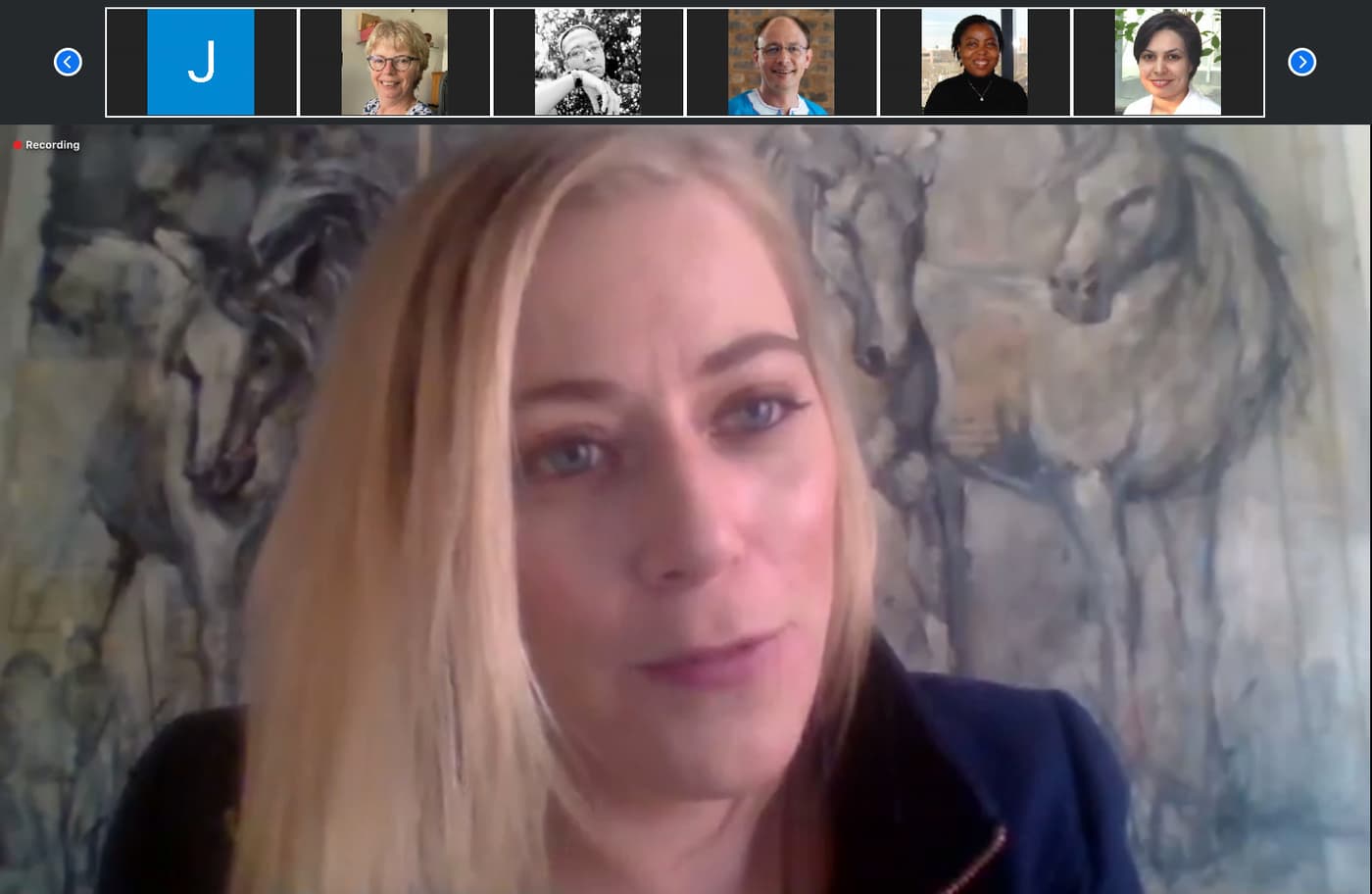Stephanie van Wyk becomes the first FABIan to present her Prestige Seminar online