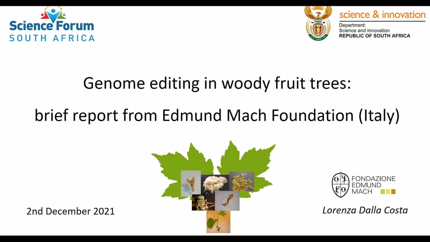 FABIan presents at Genome Editing session at Science Forum South Africa 2021