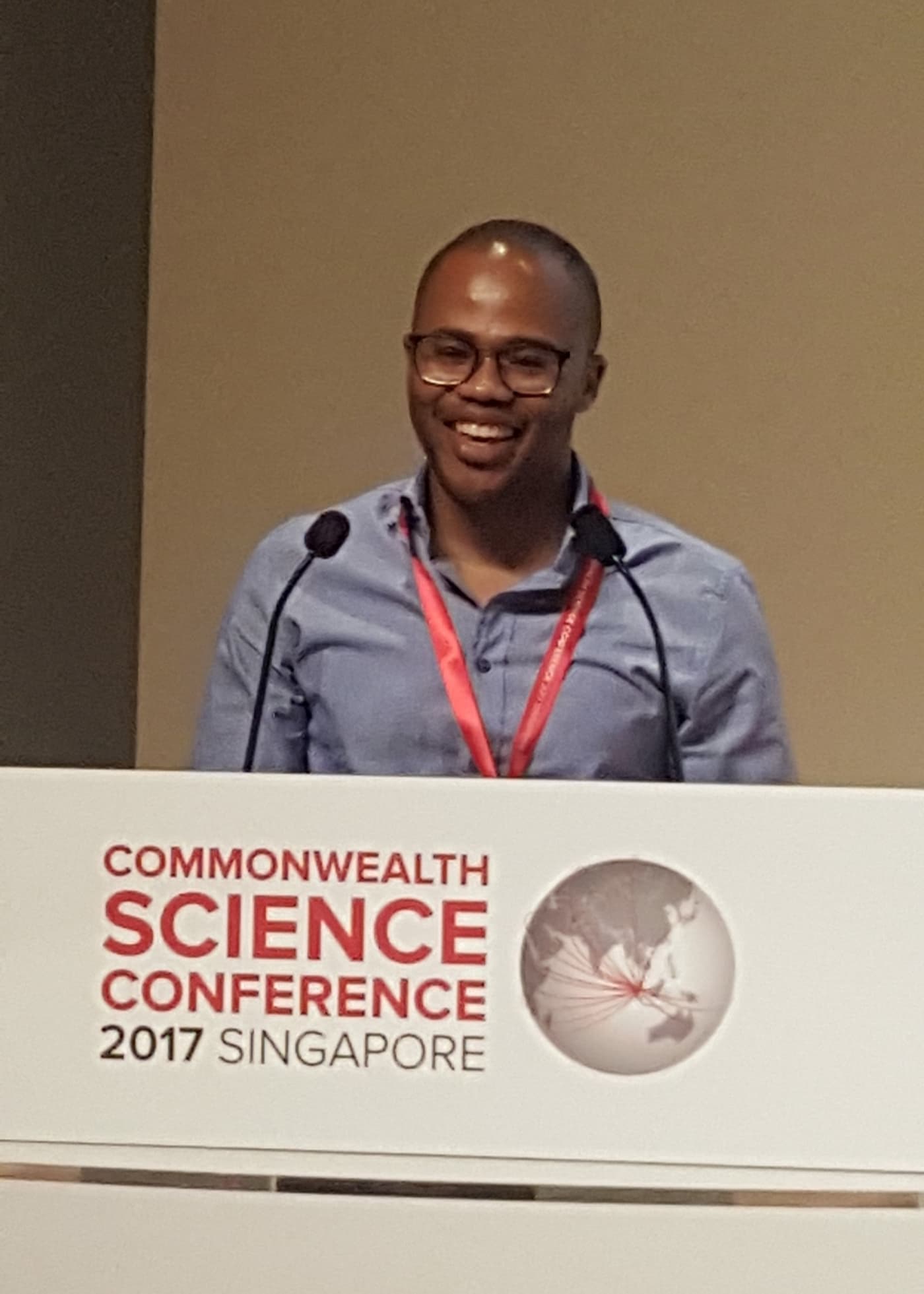 FABI PhD student flies the UP and country flag high