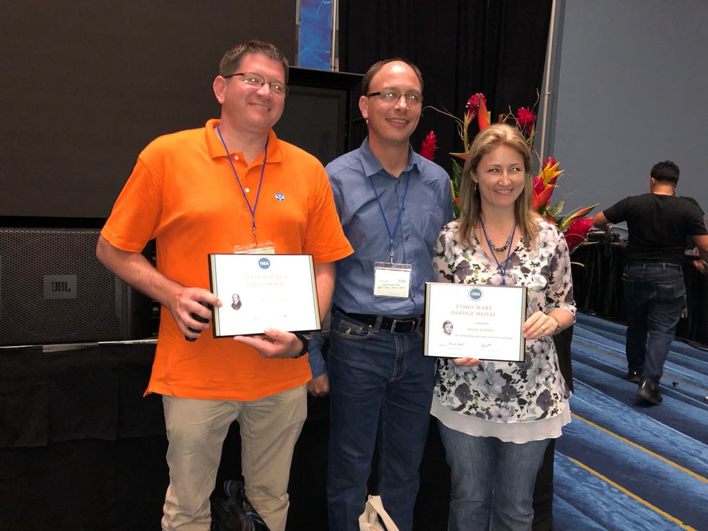 Two Fabians receive prestigious awards at the International Mycological Congress