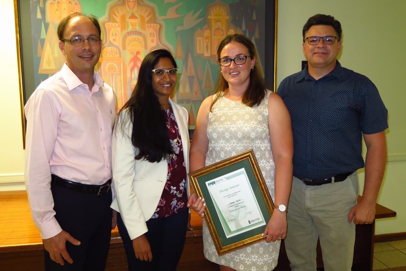 Fourth FABI Ph.D. for 2019
